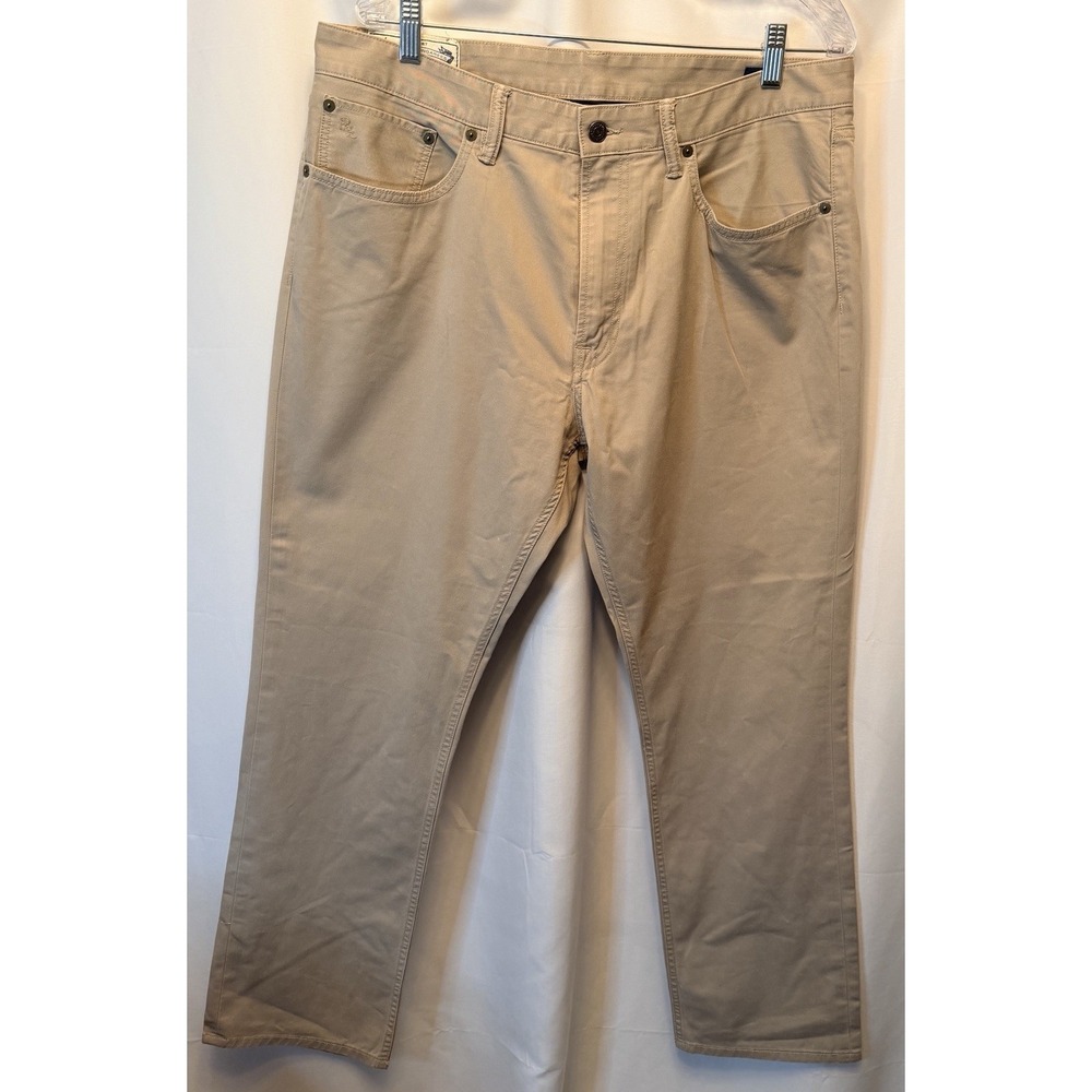 Polo Ralph Lauren Size 36x30 Classic Tan Khaki Pants Jeans Cotton Stretch Preppy